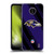 NFL Baltimore Ravens Artwork Stripes Soft Gel Case for Nokia C10 / C20