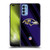 NFL Baltimore Ravens Artwork Stripes Soft Gel Case for OPPO Reno 4 5G