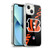 NFL Cincinnati Bengals Logo Stripes Soft Gel Case for Apple iPhone 13