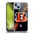 NFL Cincinnati Bengals Logo Stripes Soft Gel Case for Apple iPhone 14 Plus