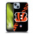 NFL Cincinnati Bengals Logo Stripes Soft Gel Case for Apple iPhone 14 Plus