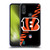 NFL Cincinnati Bengals Logo Stripes Soft Gel Case for Motorola Moto E6s (2020)