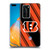 NFL Cincinnati Bengals Artwork Stripes Soft Gel Case for Huawei P40 Pro / P40 Pro Plus 5G
