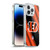 NFL Cincinnati Bengals Artwork Stripes Soft Gel Case for Apple iPhone 14 Pro Max & MagSafe