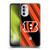 NFL Cincinnati Bengals Artwork Stripes Soft Gel Case for Motorola Moto G52