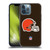 NFL Cleveland Browns Logo Plain Soft Gel Case for Apple iPhone 13 Pro Max