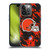NFL Cleveland Browns Logo Camou Soft Gel Case for Apple iPhone 14 Pro