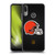 NFL Cleveland Browns Logo Football Soft Gel Case for Motorola Moto E6 Plus