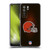 NFL Cleveland Browns Artwork LED Soft Gel Case for Huawei Nova 7 SE/P40 Lite 5G