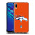 NFL Denver Broncos Logo Plain Soft Gel Case for Huawei Y6 Pro (2019)