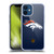 NFL Denver Broncos Logo Football Soft Gel Case for Apple iPhone 12 Mini