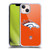 NFL Denver Broncos Logo Plain Soft Gel Case for Apple iPhone 13