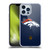 NFL Denver Broncos Logo Football Soft Gel Case for Apple iPhone 13 Pro Max
