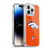 NFL Denver Broncos Logo Plain Soft Gel Case for Apple iPhone 13 Pro Max