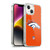 NFL Denver Broncos Logo Plain Soft Gel Case for Apple iPhone 14