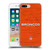 NFL Denver Broncos Logo Distressed Look Soft Gel Case for Apple iPhone 7 Plus / iPhone 8 Plus