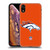 NFL Denver Broncos Logo Plain Soft Gel Case for Apple iPhone XR