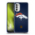 NFL Denver Broncos Logo Football Soft Gel Case for Motorola Moto G52