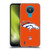 NFL Denver Broncos Logo Plain Soft Gel Case for Nokia 1.4
