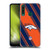 NFL Denver Broncos Artwork Stripes Soft Gel Case for Huawei Y6p