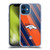 NFL Denver Broncos Artwork Stripes Soft Gel Case for Apple iPhone 12 Mini