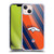 NFL Denver Broncos Artwork Stripes Soft Gel Case for Apple iPhone 13