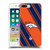 NFL Denver Broncos Artwork Stripes Soft Gel Case for Apple iPhone 7 Plus / iPhone 8 Plus