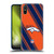 NFL Denver Broncos Artwork Stripes Soft Gel Case for Xiaomi Redmi 9A / Redmi 9AT