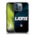 NFL Detroit Lions Logo Blur Soft Gel Case for Apple iPhone 13 Pro