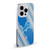 NFL Detroit Lions Artwork Stripes Soft Gel Case for Apple iPhone 14