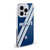 NFL New England Patriots Logo Stripes Soft Gel Case for Apple iPhone 14 Plus