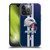 NFL New England Patriots Logo Helmet Soft Gel Case for Apple iPhone 14 Pro