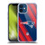 NFL New England Patriots Artwork Stripes Soft Gel Case for Apple iPhone 12 Mini