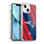 NFL New England Patriots Artwork Stripes Soft Gel Case for Apple iPhone 13