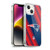 NFL New England Patriots Artwork Stripes Soft Gel Case for Apple iPhone 14