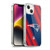 NFL New England Patriots Artwork Stripes Soft Gel Case for Apple iPhone 14 Plus