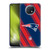 NFL New England Patriots Artwork Stripes Soft Gel Case for Xiaomi Redmi Note 9T 5G