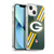 NFL Green Bay Packers Logo Stripes Soft Gel Case for Apple iPhone 13