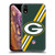 NFL Green Bay Packers Logo Stripes Soft Gel Case for Apple iPhone XR