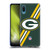 NFL Green Bay Packers Logo Stripes Soft Gel Case for Samsung Galaxy A02/M02 (2021)
