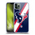 NFL Houston Texans Logo Stripes Soft Gel Case for Apple iPhone 11 Pro Max
