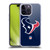 NFL Houston Texans Logo Plain Soft Gel Case for Apple iPhone 14 Pro Max