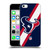 NFL Houston Texans Logo Stripes Soft Gel Case for Apple iPhone 5c