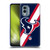 NFL Houston Texans Logo Stripes Soft Gel Case for Nokia X30