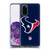 NFL Houston Texans Logo Plain Soft Gel Case for Samsung Galaxy S20 / S20 5G
