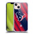 NFL Houston Texans Artwork Stripes Soft Gel Case for Apple iPhone 13
