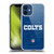NFL Indianapolis Colts Logo Distressed Look Soft Gel Case for Apple iPhone 12 Mini