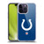 NFL Indianapolis Colts Logo Plain Soft Gel Case for Apple iPhone 14 Pro Max