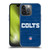 NFL Indianapolis Colts Logo Distressed Look Soft Gel Case for Apple iPhone 14 Pro
