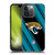 NFL Jacksonville Jaguars Artwork Stripes Soft Gel Case for Apple iPhone 14 Pro